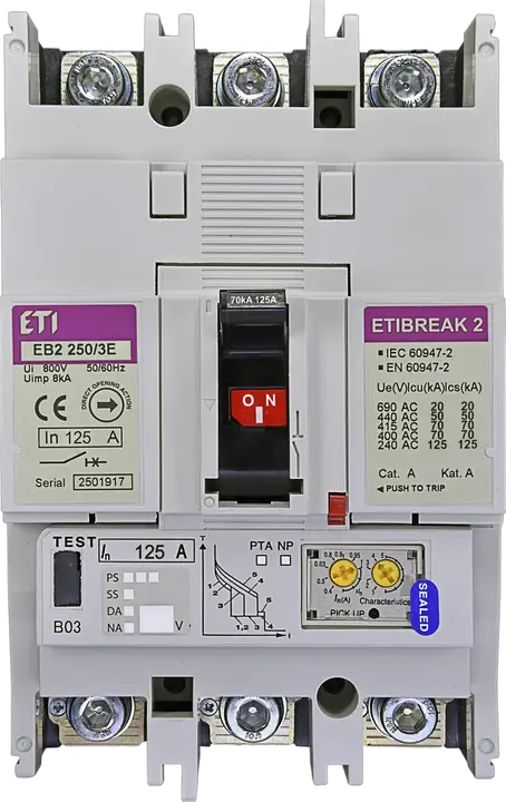 Vaizdas EB2 250/3E 125A 3p