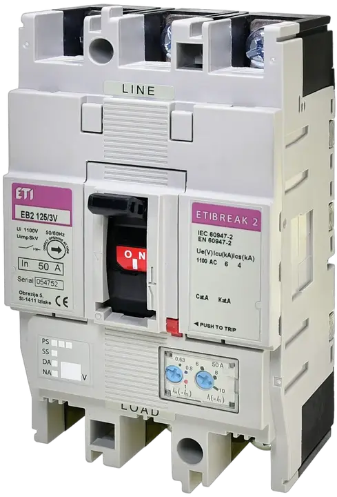 Vaizdas EB2 125/3V 50A 3p 1100V