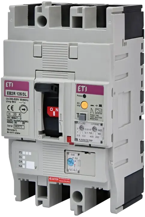 Vaizdas EB2R 125/3L 20A 3P