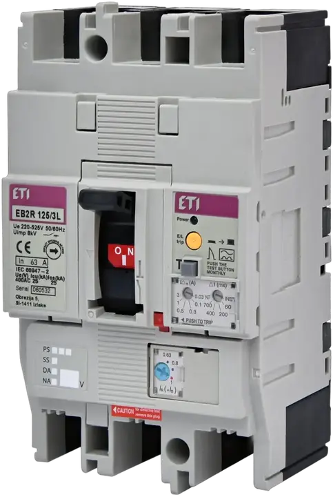 Vaizdas EB2R 125/3L 63A 3P