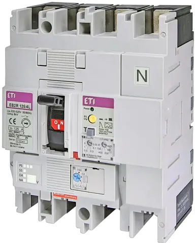 Vaizdas EB2R 125/4L 125A 4P