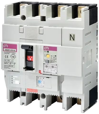 Vaizdas EB2R 250/4L 160A 4P