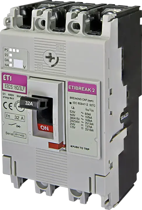 Vaizdas EB2S 160/3LF 32A 3p