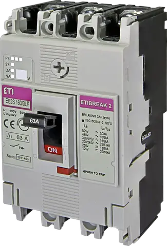 Vaizdas EB2S 160/3LF 63A 3p