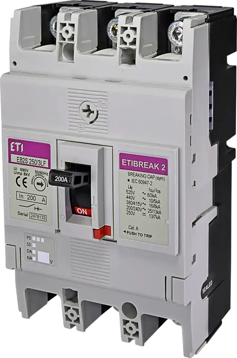 Vaizdas EB2S 250/3LF 200A 3p