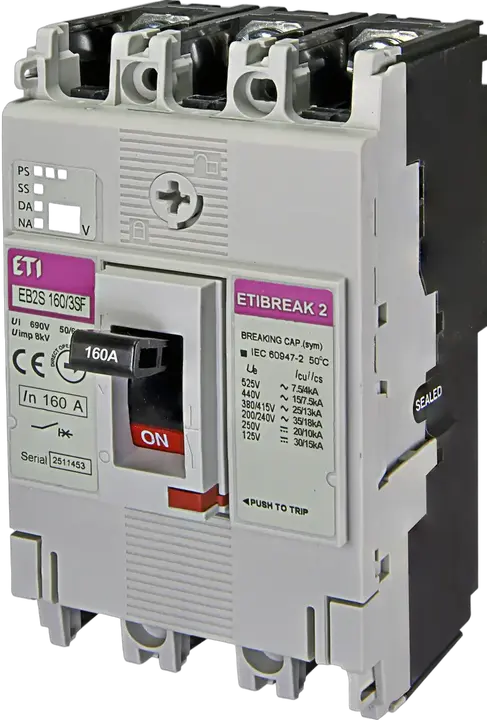 Vaizdas EB2S 160/3SF 160A 3p