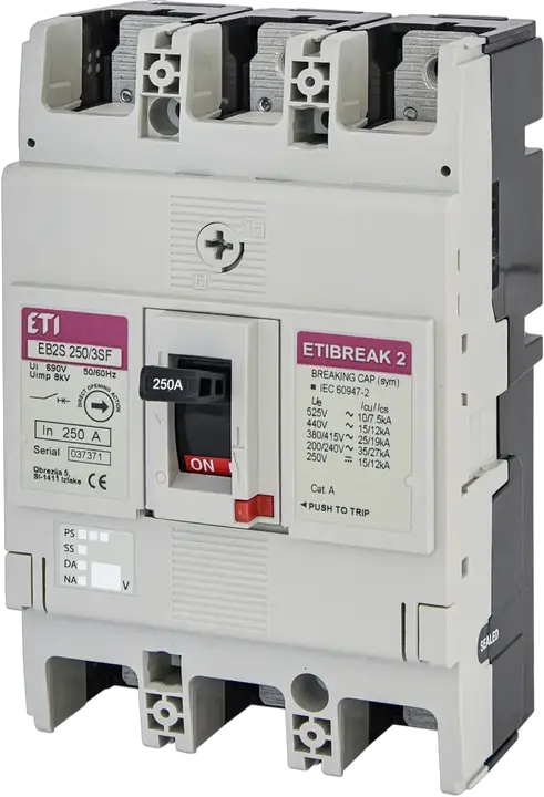 Vaizdas EB2S 250/3SF 250A 3p