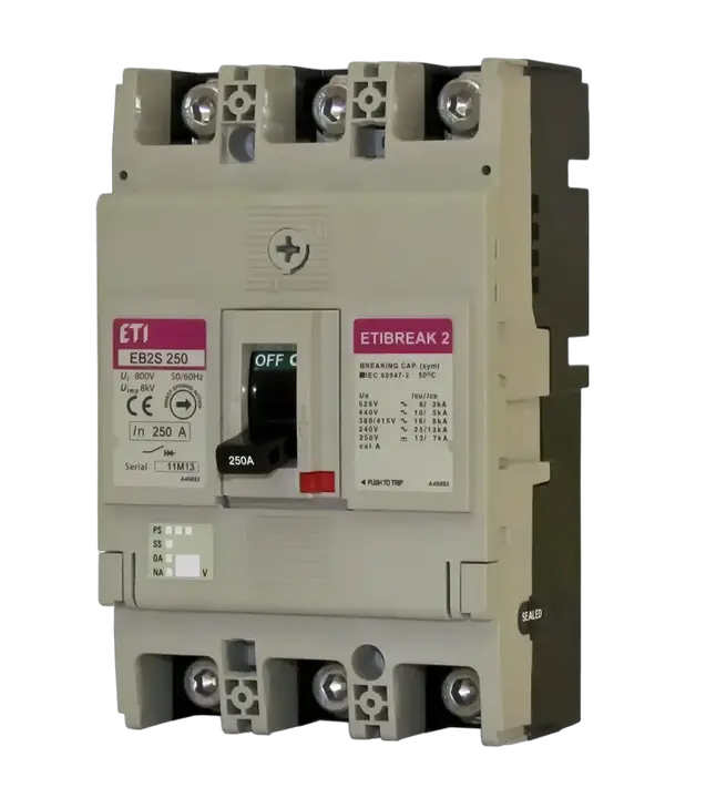 Vaizdas EB2S 250/4HF 200A 4p