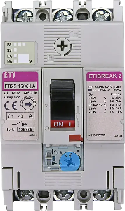 Vaizdas EB2S 160/3LA 40A 3p
