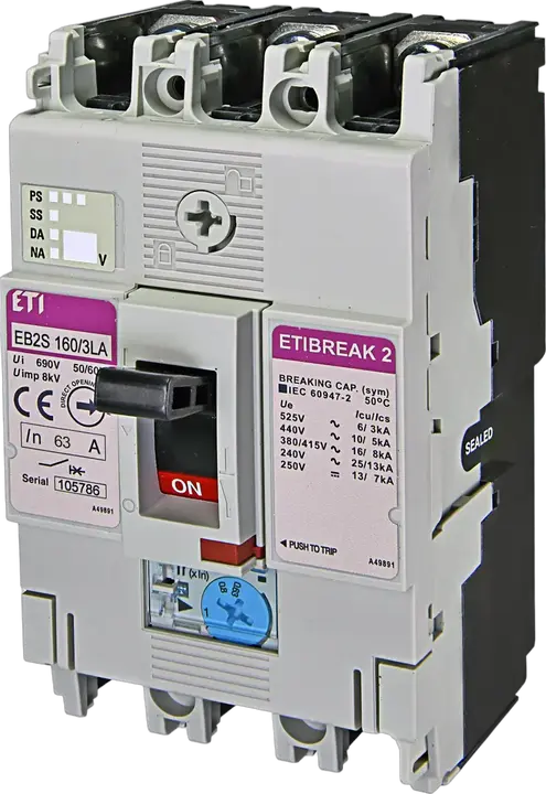 Vaizdas EB2S 160/3LA 63A 3p