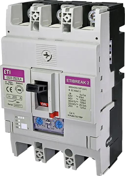 Vaizdas EB2S 250/3LA 200A 3p