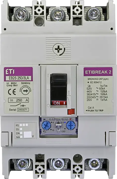 Vaizdas EB2S 250/3LA 250A 3p