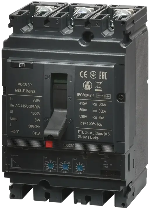 Vaizdas NBS-E 160/4L 160A 4P