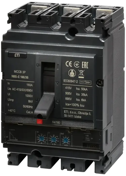 Vaizdas NBS-E 160/3S 160A 3P