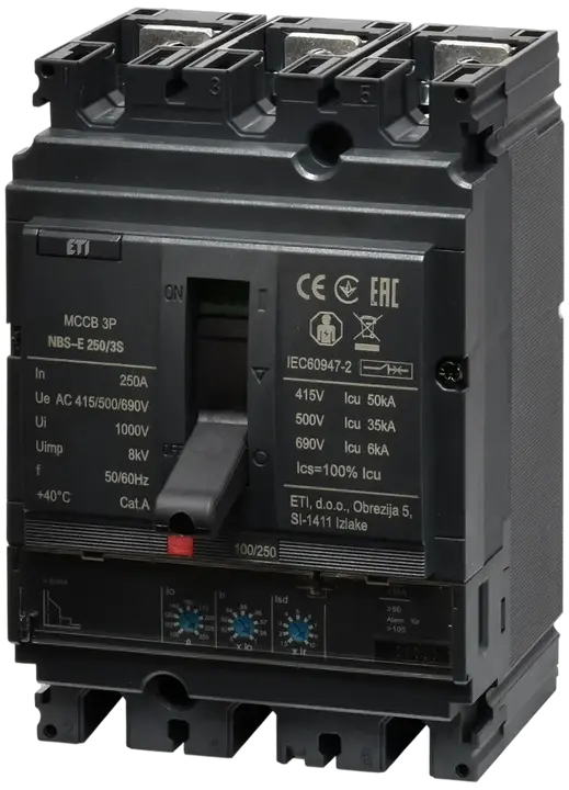 Vaizdas NBS-E 250/3S 250A 3P