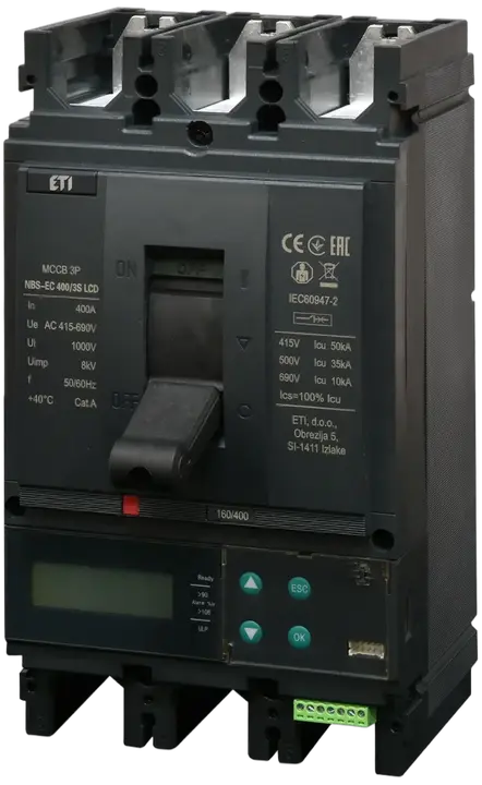 Vaizdas NBS-EC 400/3S LCD 400A 3P