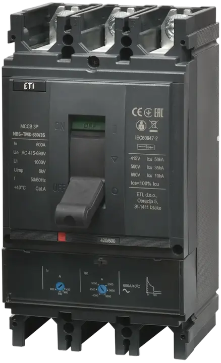 Vaizdas NBS-TMD 630/3S 600A 3P