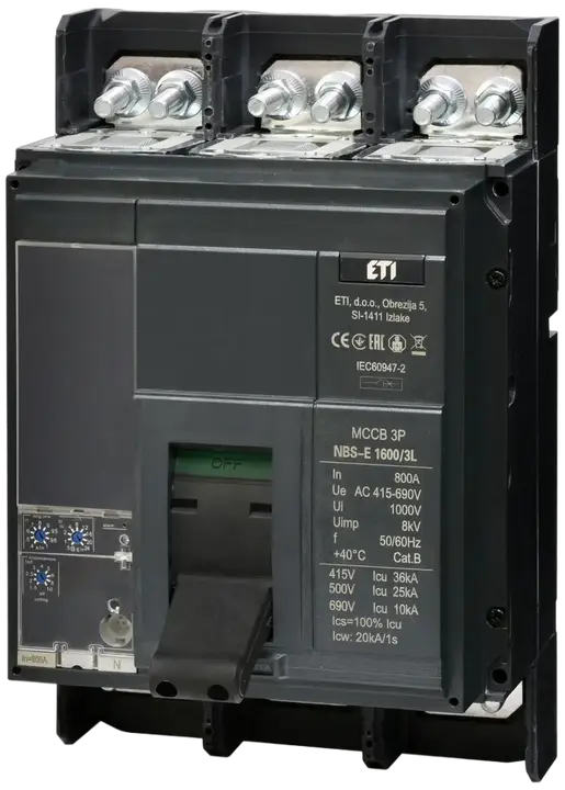 Vaizdas NBS-E 1600/3L 800A 3P