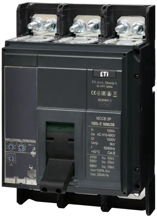 Vaizdas NBS-E 1600/3S 1000A 3P