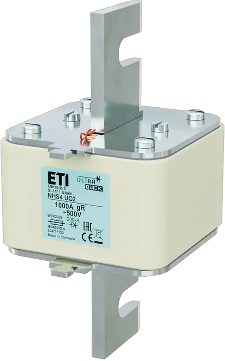 Vaizdas NH4 UQ2 gR 1000A/500V