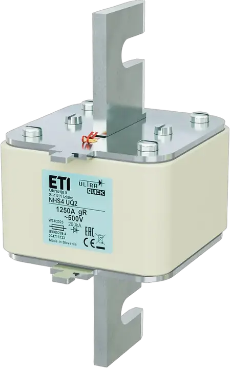 Vaizdas NH4 UQ2 gR 1250A/500V