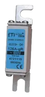 Vaizdas NHS000/80 UQ2 gR 10A/690V