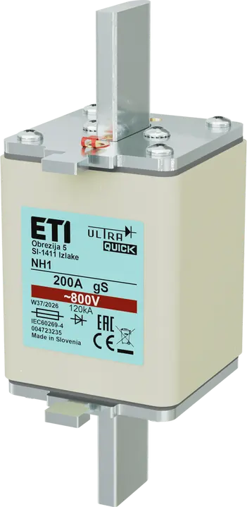 Vaizdas *NH1 gS 200A/800V