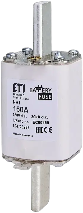 Vaizdas NH1 gBat 160A/550V DC