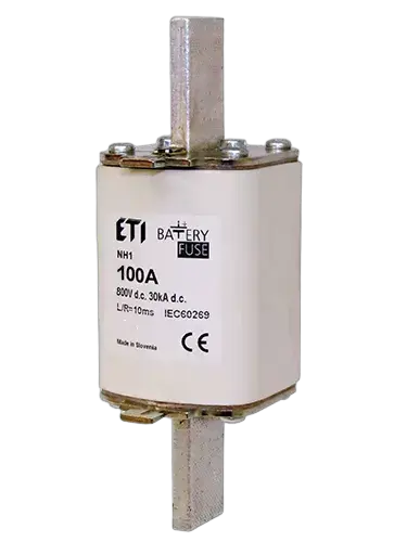 Vaizdas NH1 gBat 100A/800V DC
