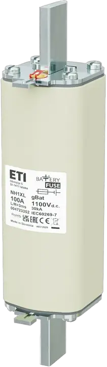 Vaizdas *NH1XL gBat 100A/1100V DC