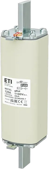 Vaizdas *NH1XL gBat 125A/1100V DC