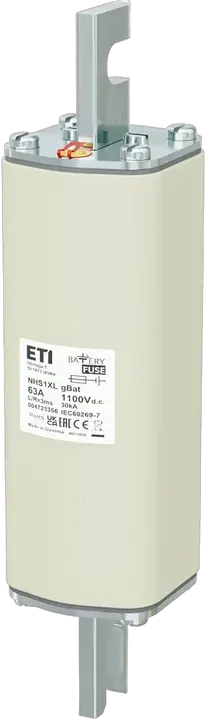 Vaizdas *NHS1XL gBat 63A/1100V DC