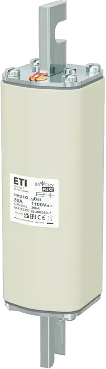 Vaizdas *NHS1XL gBat 80A/1100V DC