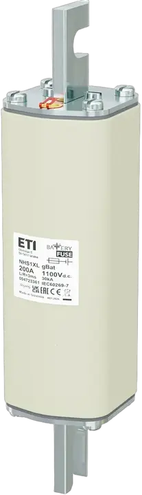 Vaizdas *NHS1XL gBat 200A/1100V DC