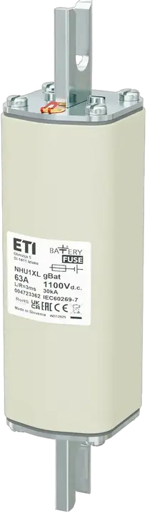 Vaizdas *NHU1XL gBat 63A/1100V DC