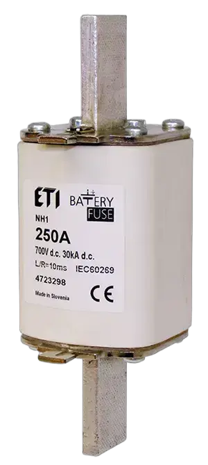 Vaizdas NH2/K gBat 224A/700V DC