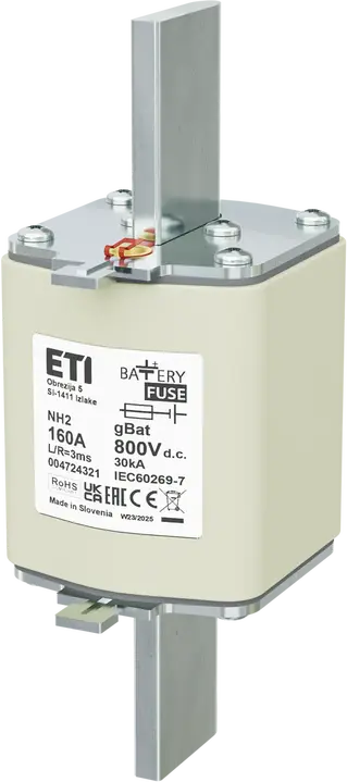 Vaizdas NH2 gBat 160A/800V DC