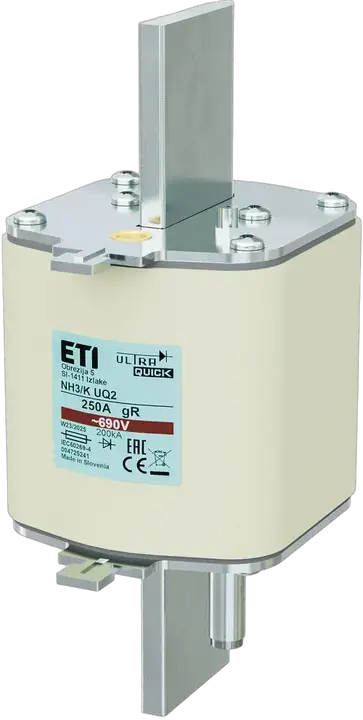 Vaizdas NH3/K UQ2 gR 250A/690V