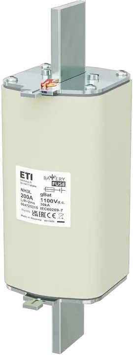 Vaizdas *NH3L gBat 200A/1100V DC