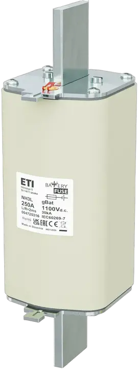 Vaizdas *NH3L gBat 250A/1100V DC