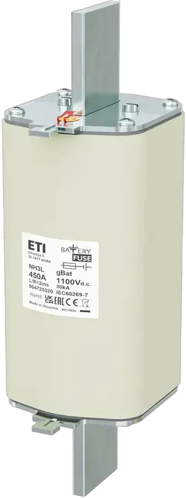 Vaizdas *NH3L gBat 450A/1100V DC