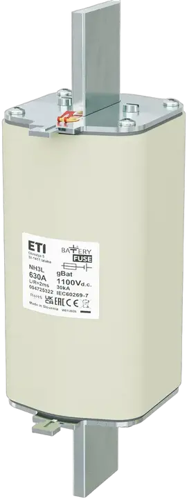 Vaizdas *NH3L gBat 630A/1100V DC