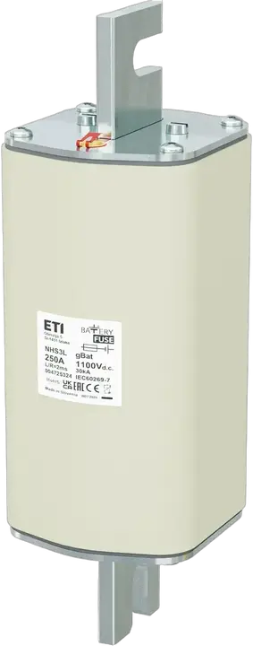 Vaizdas *NHS3L gBat 250A/1100V DC