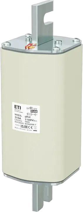 Vaizdas *NHS3L gBat 315A/1100V DC