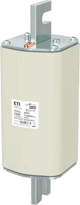 Vaizdas *NHS3L gBat 630A/1100V DC