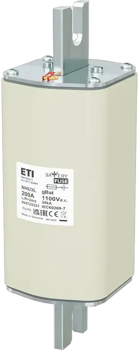 Vaizdas *NHU3L gBat 200A/1100V DC