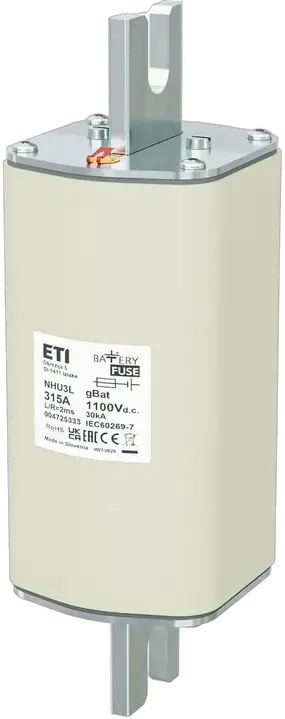 Vaizdas *NHU3L gBat 315A/1100V DC