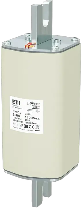Vaizdas *NHU3L gBat 350A/1100V DC