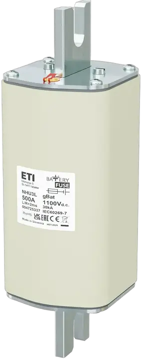 Vaizdas *NHU3L gBat 500A/1100V DC