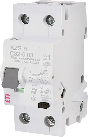 * KZS-R 1p+N A C32/0.03